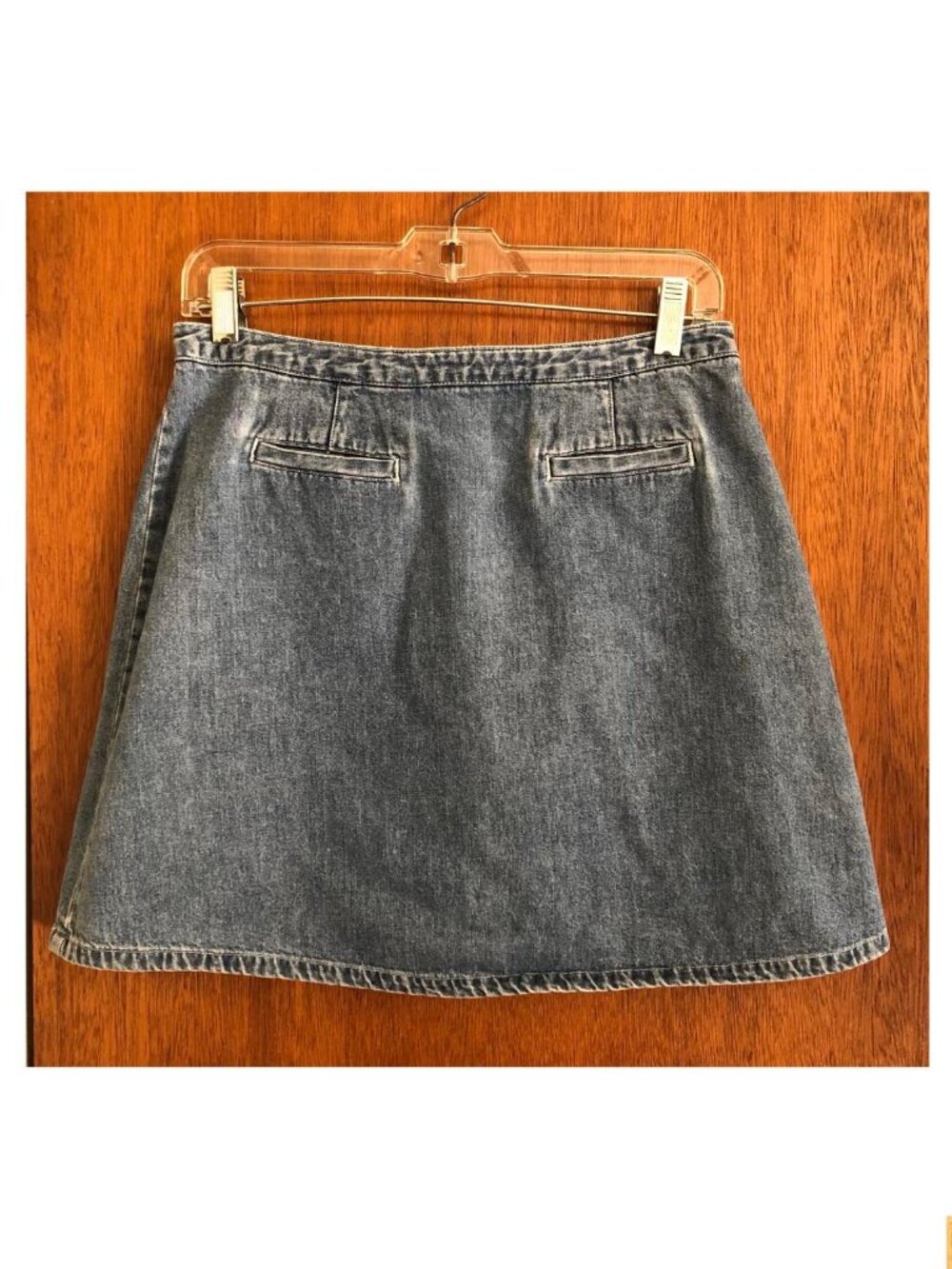 Limited Jeans, 100% Cotton, A-Line, Blue Jean Mini Skirt, Size 8